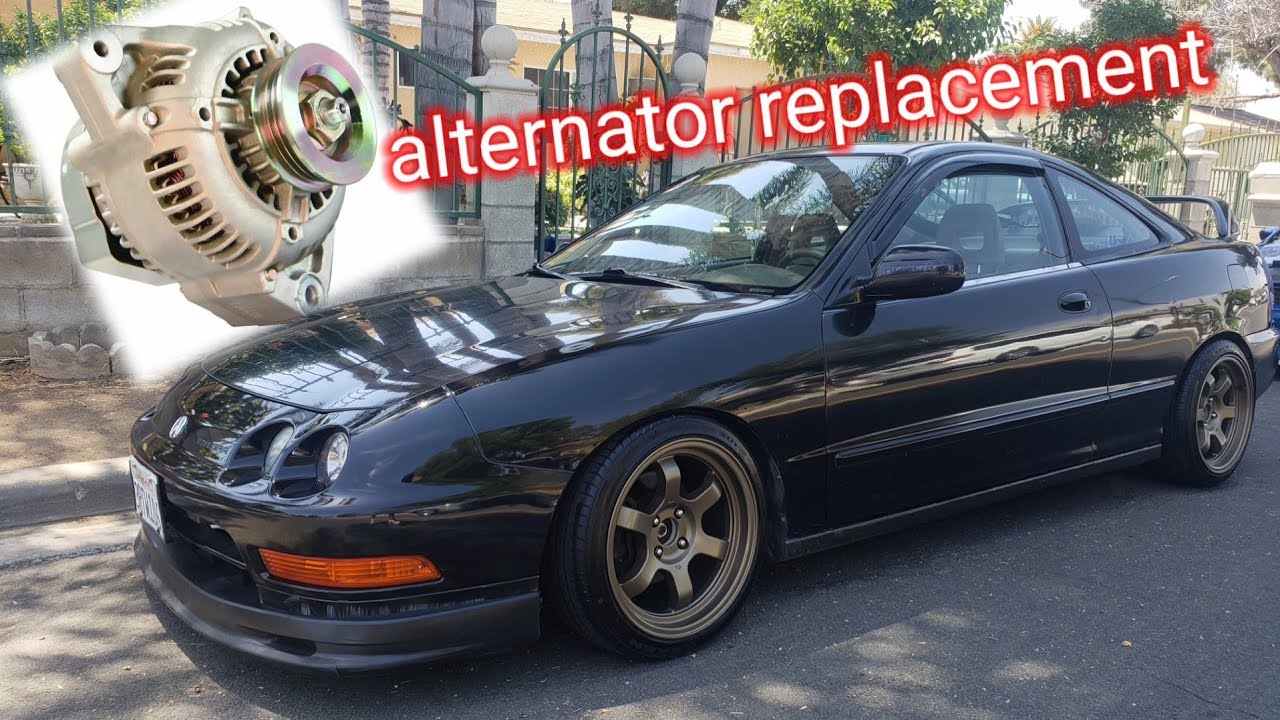 96 acura integra alternator replacement