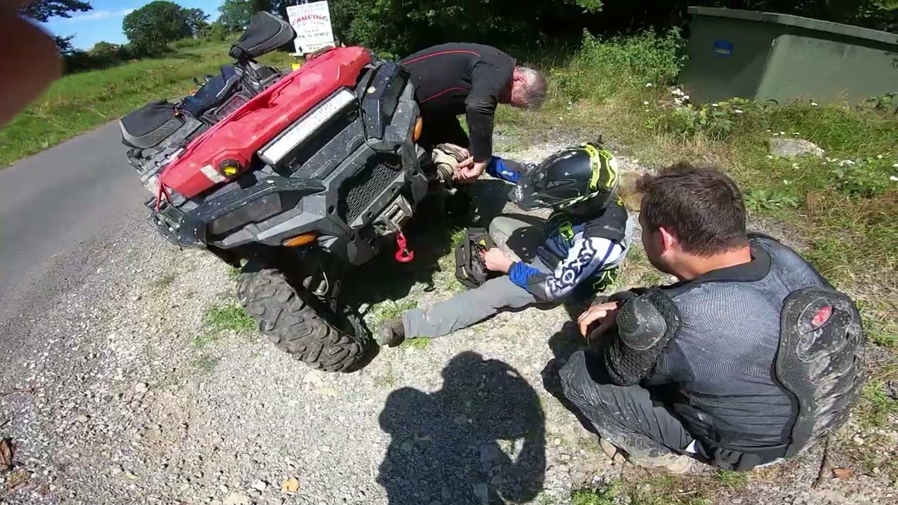 Rando quad Corrèze, Cantal et Puy-de-Dôme JOUR 1 Juillet 2023