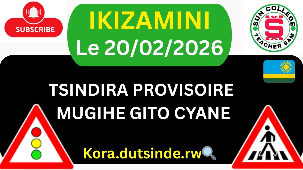 20 02 🚨IKIZAMINI CYA POROVIZWARI ⭕🚥⭕ AMATEGEKO Y'UMUHANDA 🚨 IBIBAZO N'IBISUBIZO 2026🚨 SAM TEACHER 🚨