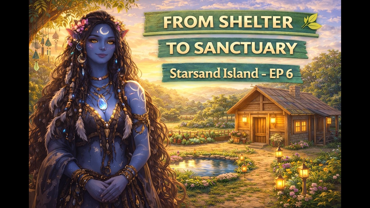 From Shelter to Sanctuary 🌿 | Starsand Island | Episode 6