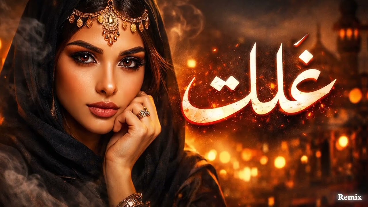 Ghalat (Remix) &ndash; Dark Arabic Trap | Bass Boosted 808 | 4K Visual