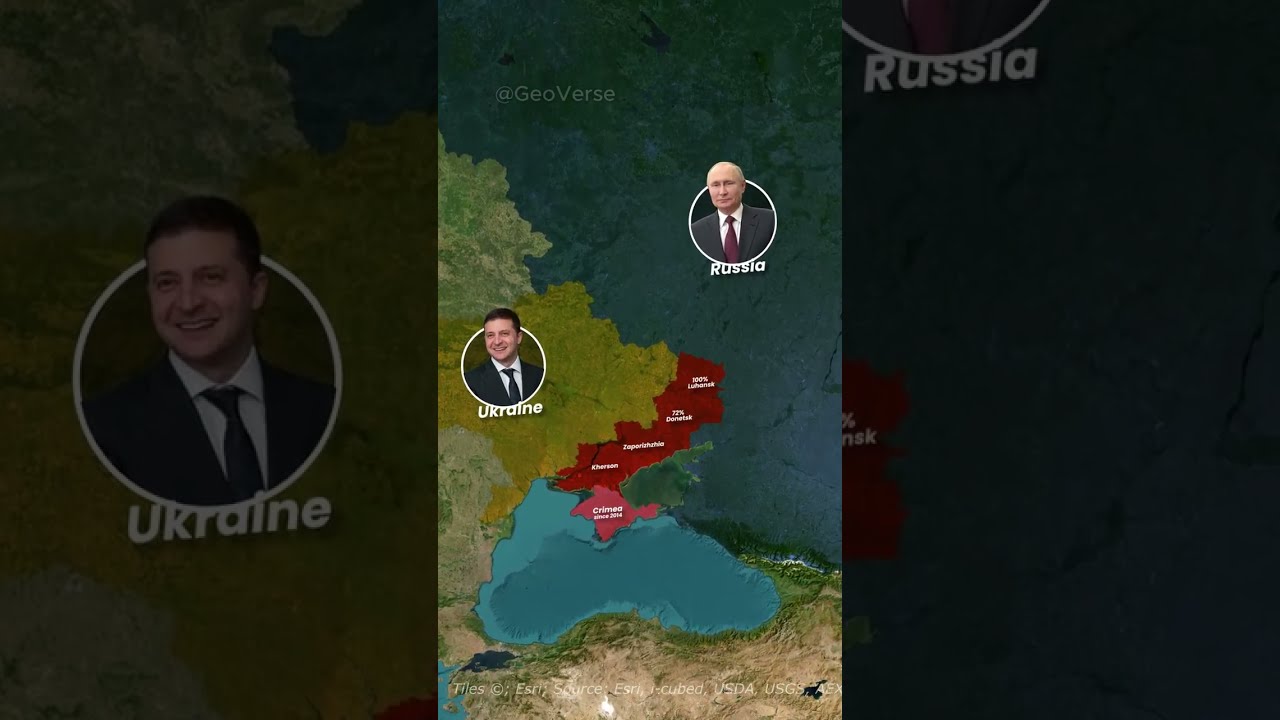 Территориальные приобретения России на Украине на карте #россия #украина