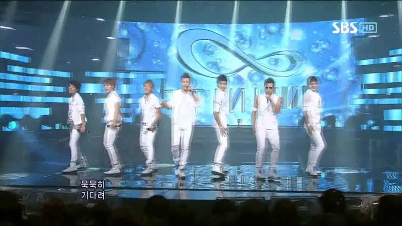 INFINITE - Она вернулась (Infinite - Она вернулась) @ SBS Inkigayo Популярная песня 100822