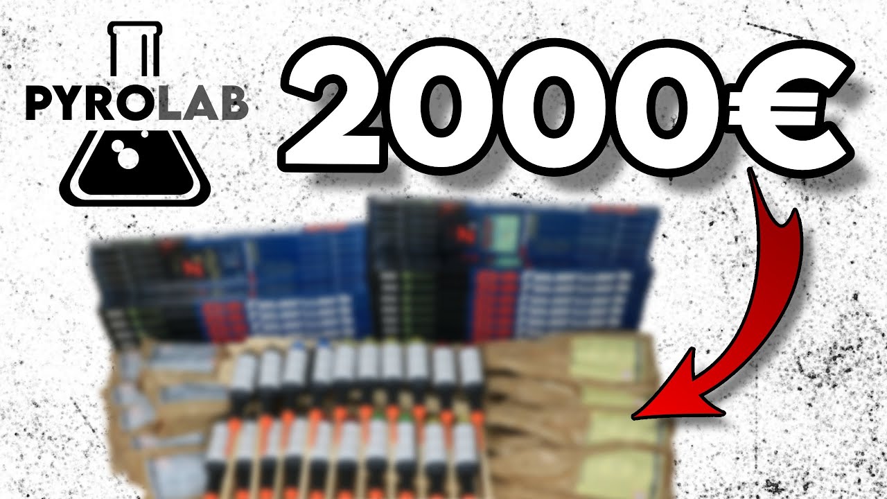 Unboxing EXTREM: 😱 Zink Feuerwerk 2000€ | Made in Germany | Feuerwerk