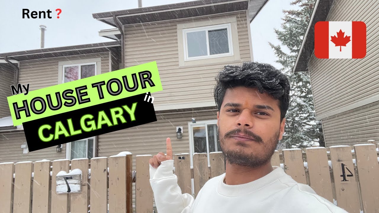 My HOUSE TOUR in CALGARY, CANADA || Rent, Utilities || International Student and Resident Edition ||