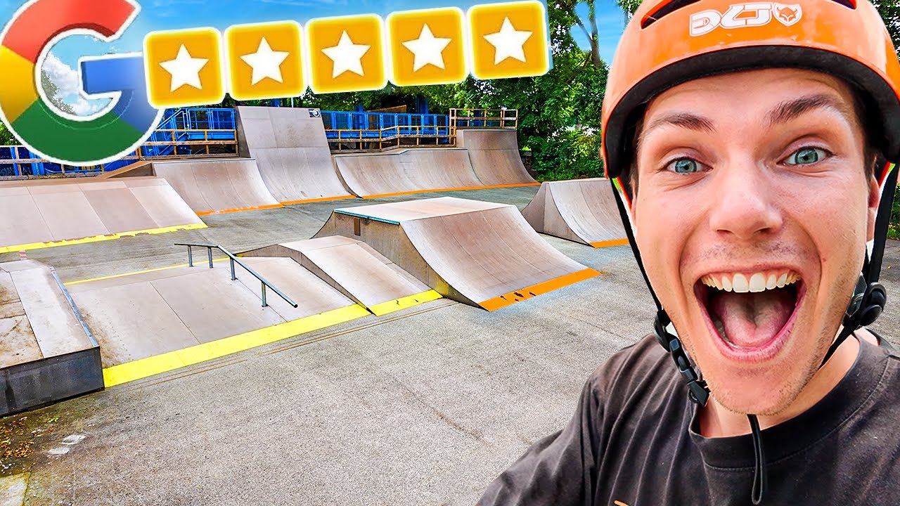 Google's BEST Bewertester Skatepark! l Deutschland Tour 10