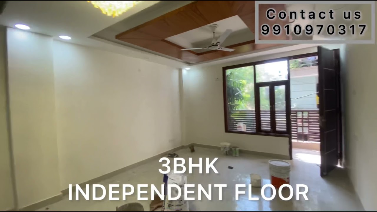 3 BHK INDEPENDENT FLOOR FOR SALE IN CHHATTARPUR SOUTH DELHI |BEST PRICE|BEST LOCATION|#flatsforsale