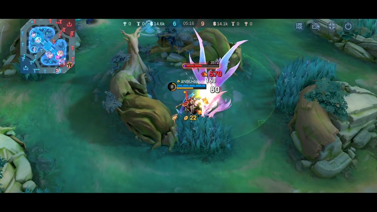 ANBU-danzoo TUTOR MENANG KETIKA DI TROLL 🔥⚔️ #mobilelegends #gameplay 