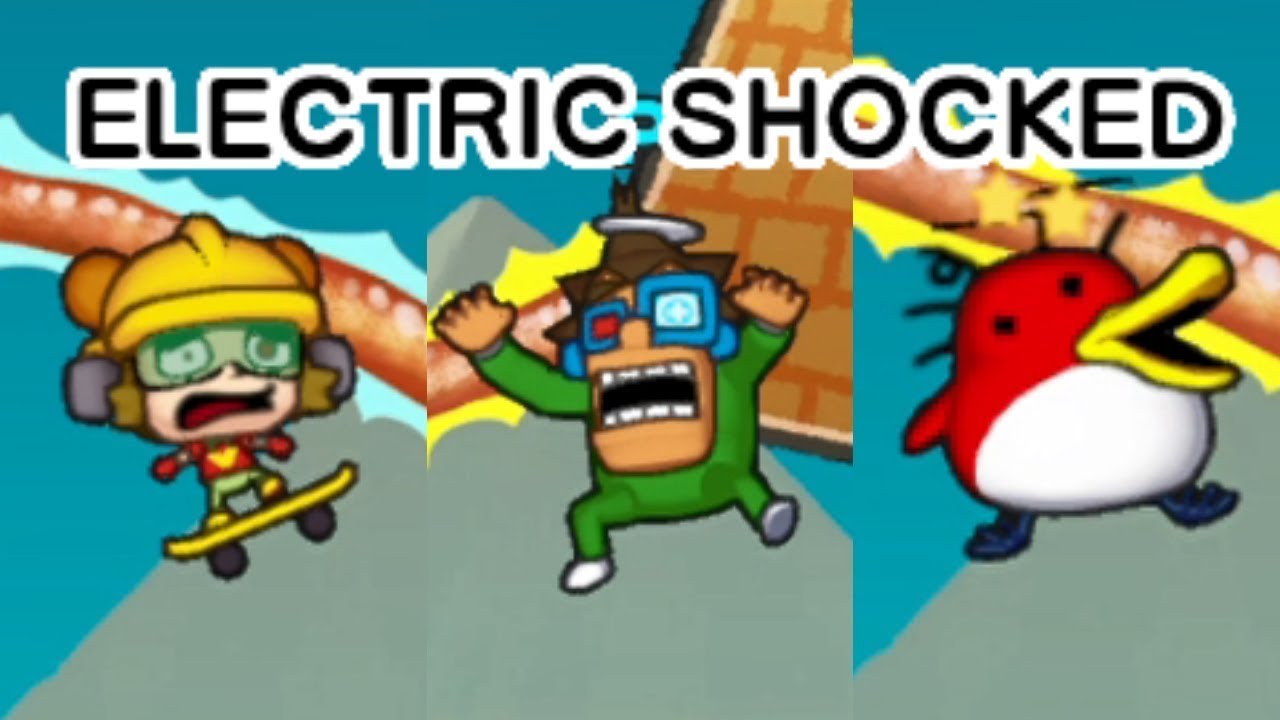 [MOD] 9-Volt, 18-Volt and Pyoro got electric shocked! - WarioWare Get It Together!
