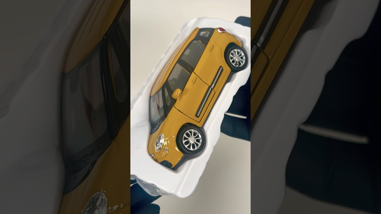 Welly Diecast Fiat 500L (2013) &ndash; rozpakowywanie modelu samochodu w skali 1:24