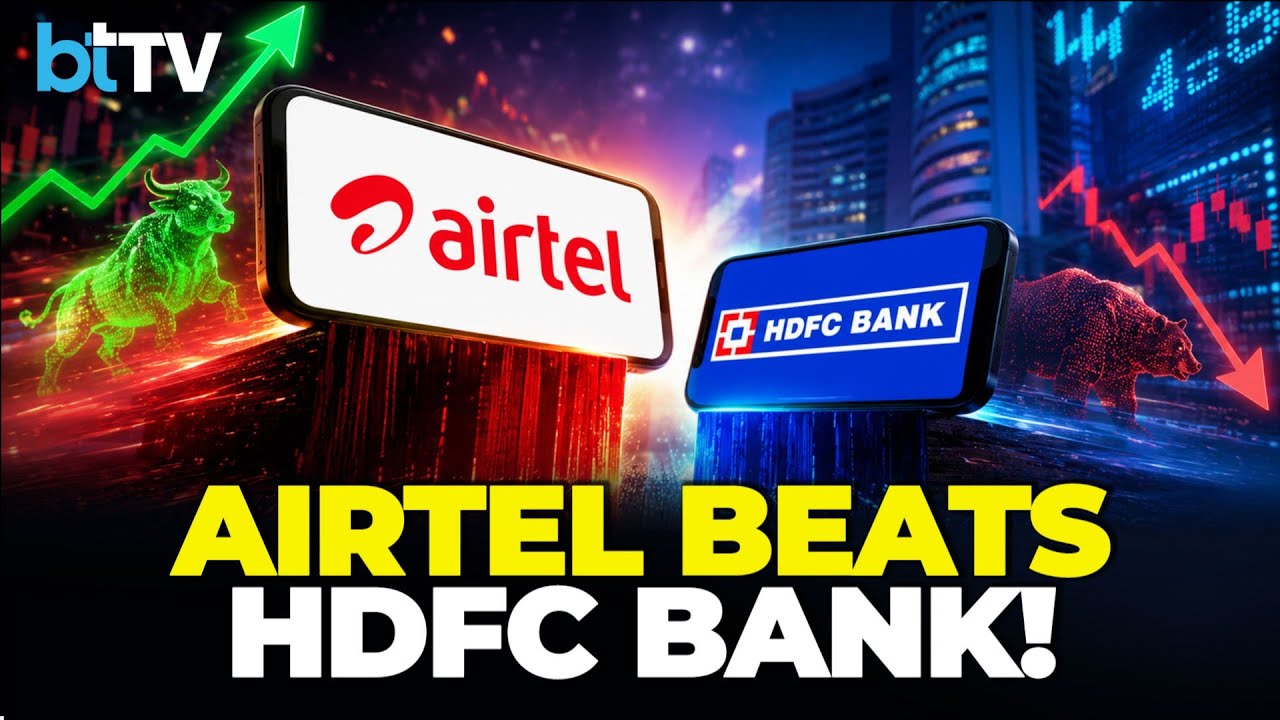 Bharti Airtel обходит HDFC Bank и становится второй по рыночной капитализации компанией Индии: ст...