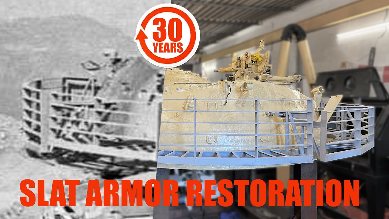 How we recreated 30-year-old TANK TURRET SLAT ARMOR!