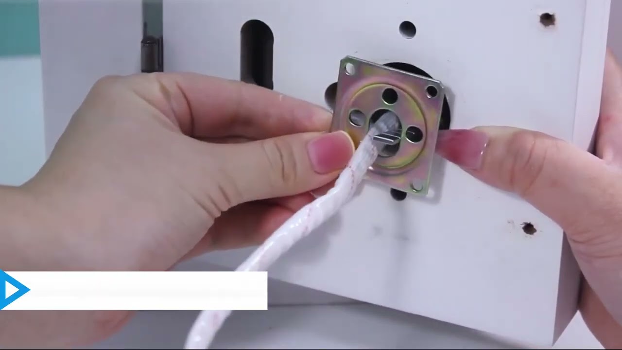 Lumive Smart Door Lock Rim Lock LMSD5 Installation - تركيب قفل الباب الذكي الخارجي