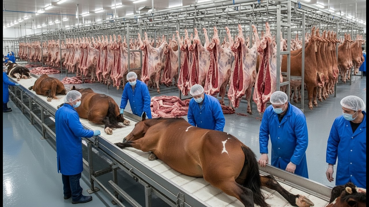 How Horse Leather Became a Multi-Billion Dollar Industry — Inside the Mega Facility
