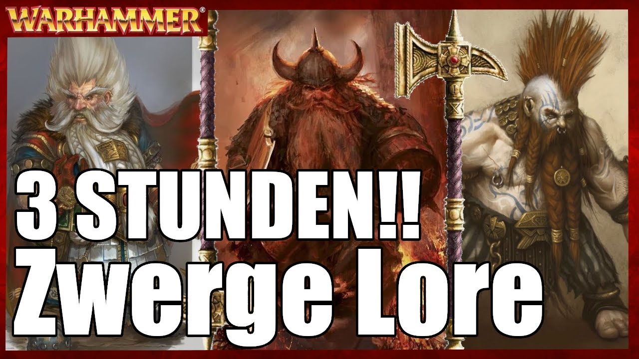 DIE ZWERGE SUPERCUT | Warhammer Lore