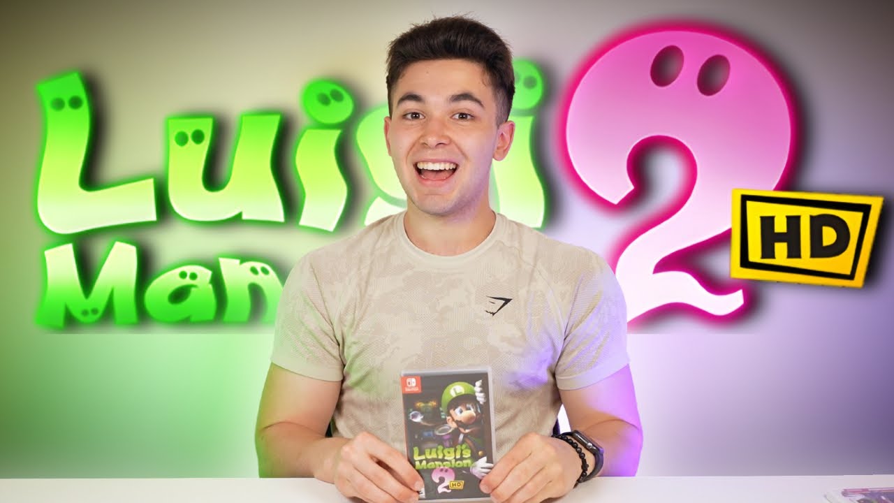 Luigi's Mansion 2 HD Launch Day!
