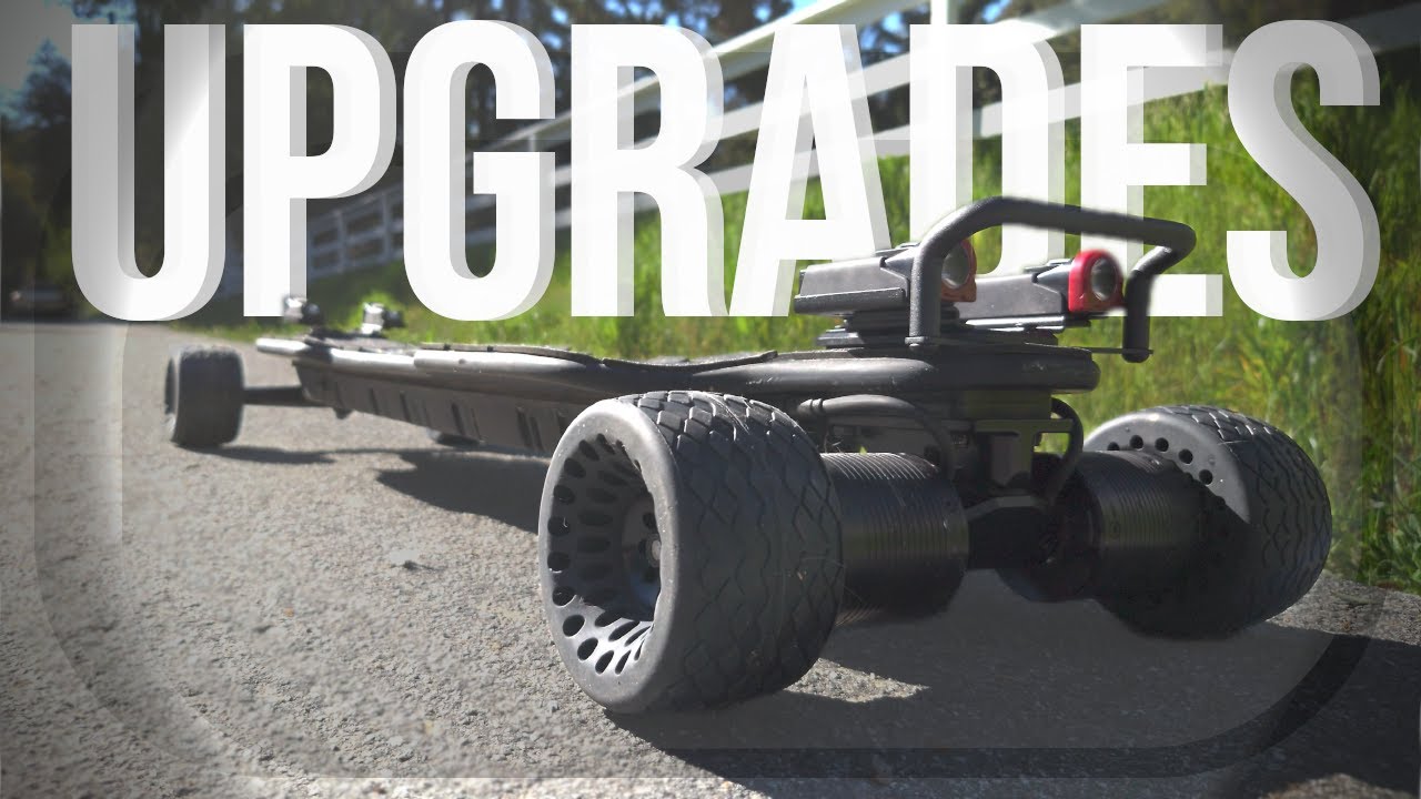 electric skateboard UPGRADES // Balrog Z