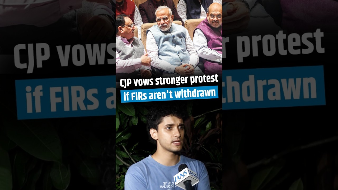 CJP vows stronger protest if FIRs aren't withdrawn