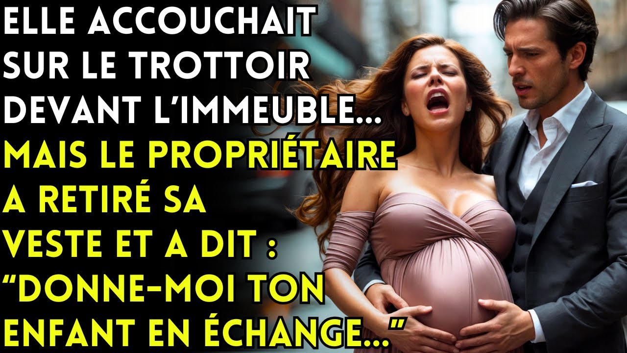 💔 EXPULSÉE DE CHEZ ELLE LE JOUR DE L’ACCOUCHEMENT… ET LE PROPRIÉTAIRE L’A VUE ACCOUCHER DANS LA RUE
