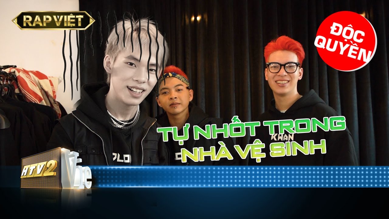 Dlow tự nhốt m&igrave;nh trong nh&agrave; về sinh, T.C - TDO Kwan h&eacute; lộ t&iacute;nh c&aacute;ch Rhymastic | Rap Việt - M&ugrave;a 2