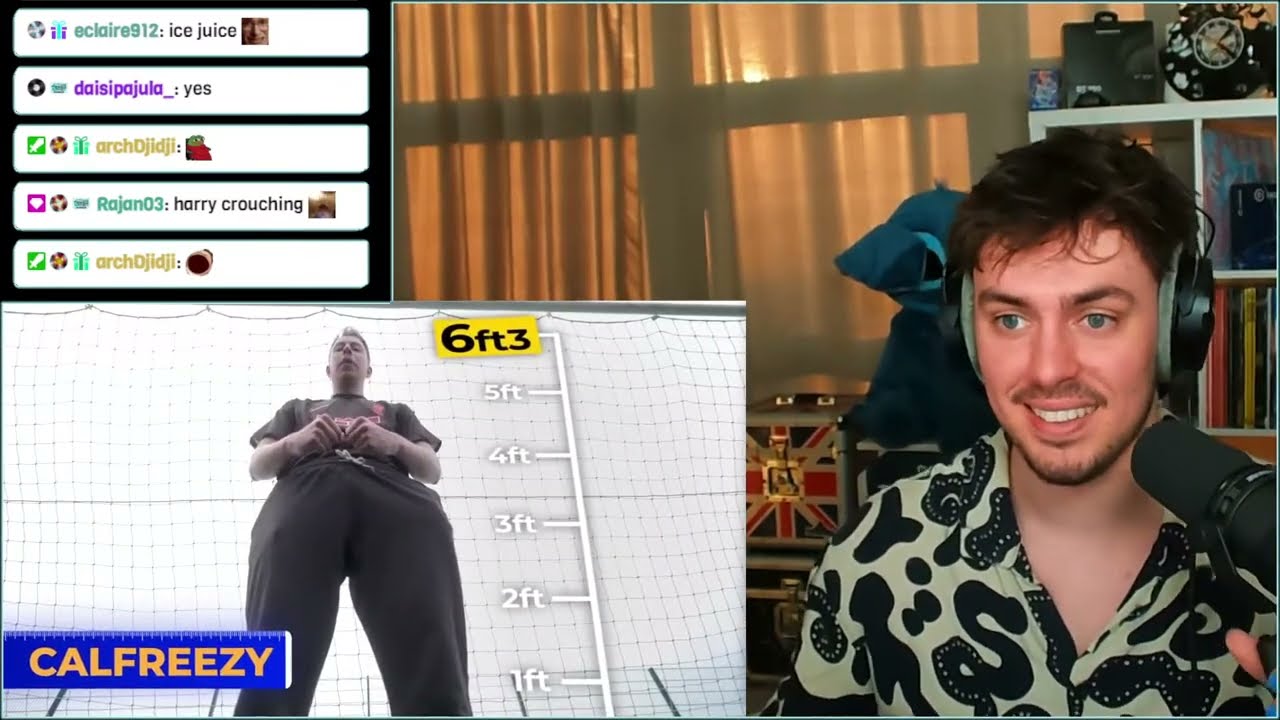 Reacting to 5FT V 6FT FOOTBALL CHALLENGES