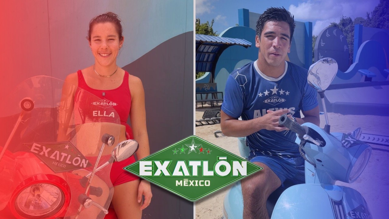 ¡Ella y Alexis, ganadores de las motos!🔵🔴🥳🛵 | Exatlón México 2026
