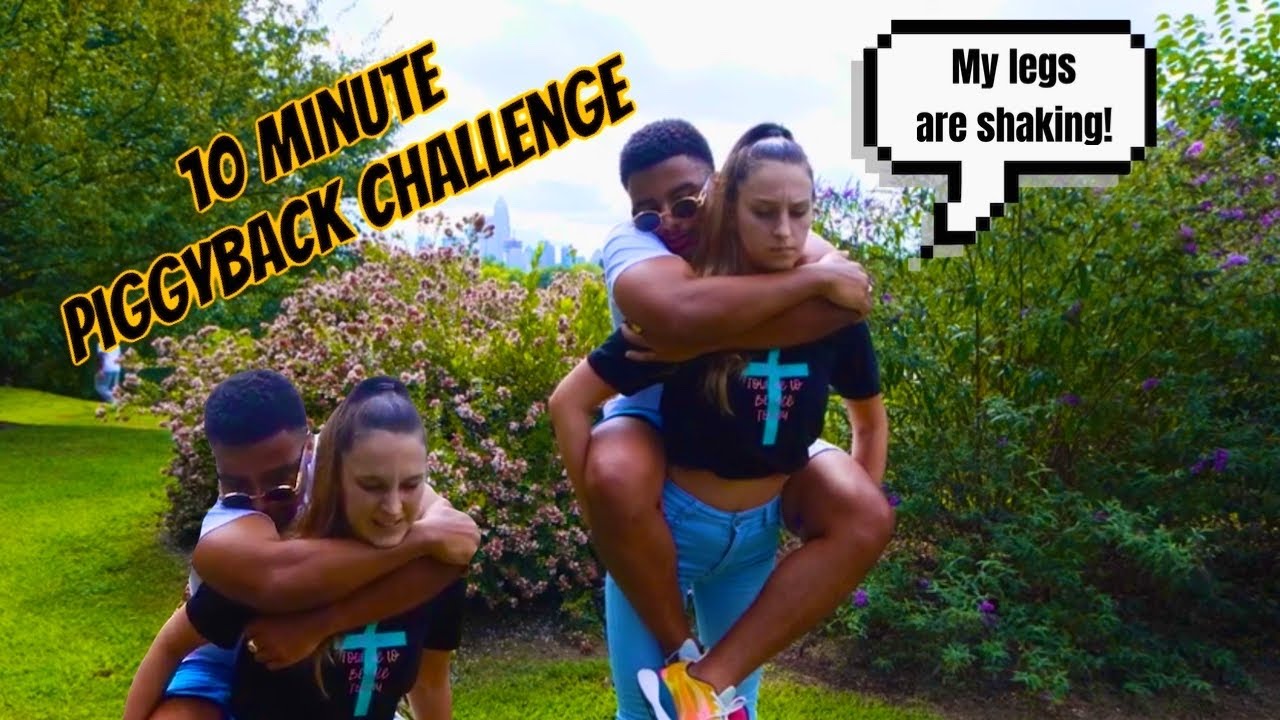 COUPLES PIGGYBACK CHALLENGE PART 2 *The Comeback!!!*