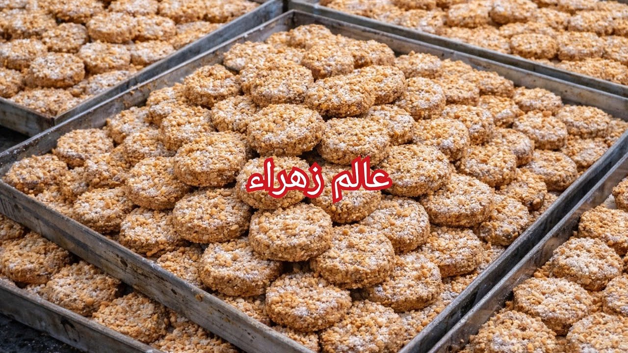 الحلوة لي داقهاحماق عليها بدون زبدة ولا بيض ولا خميرة مذاقها خطير مكونات اقتصادية بكمية وفيرة 