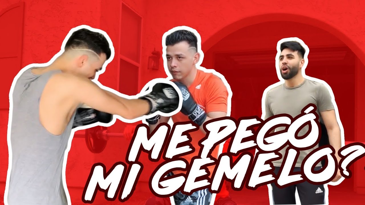 CUARENTENA?? APRENDO A BOXEAR/ MI GEMELO ME RETA!
