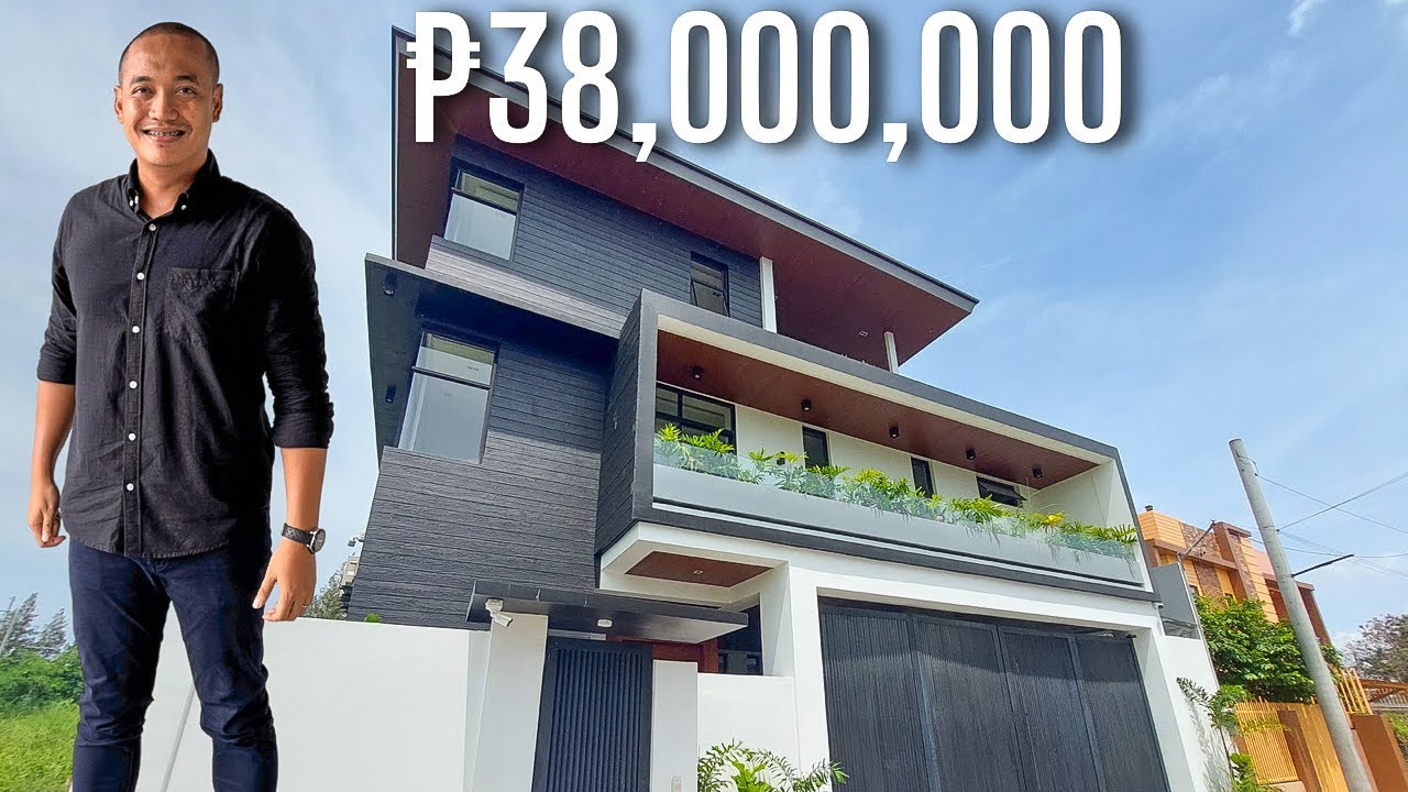 House Tour 211 | Modern Tropical Industrial Home for sale in Greenwoods Subd. Pasig City