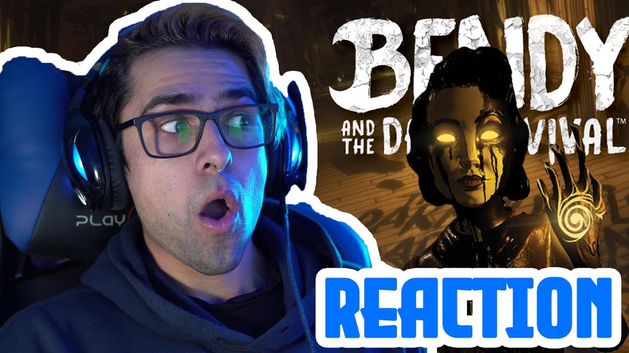 Bendy and the Dark Revival Trailer Reaction