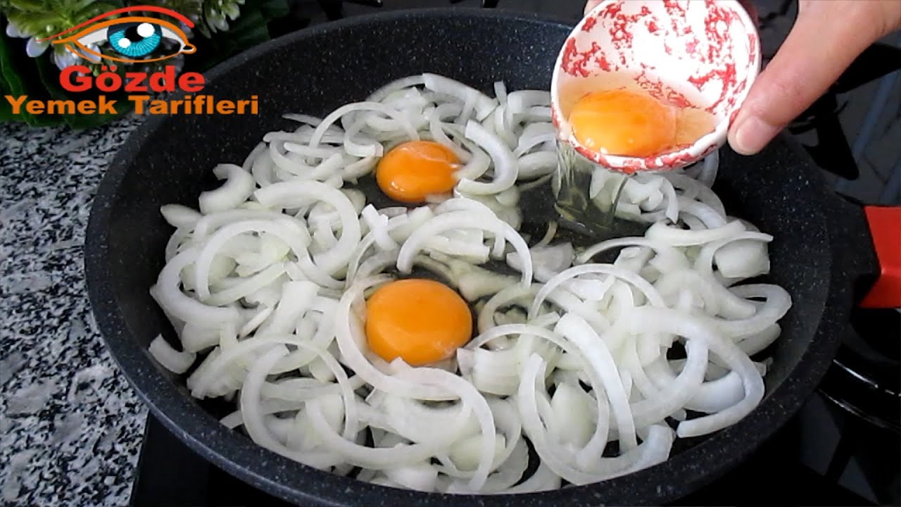💯 Самый вкусный рецепт из яиц и лука. 😱Вам понравится этот рецепт.🤤