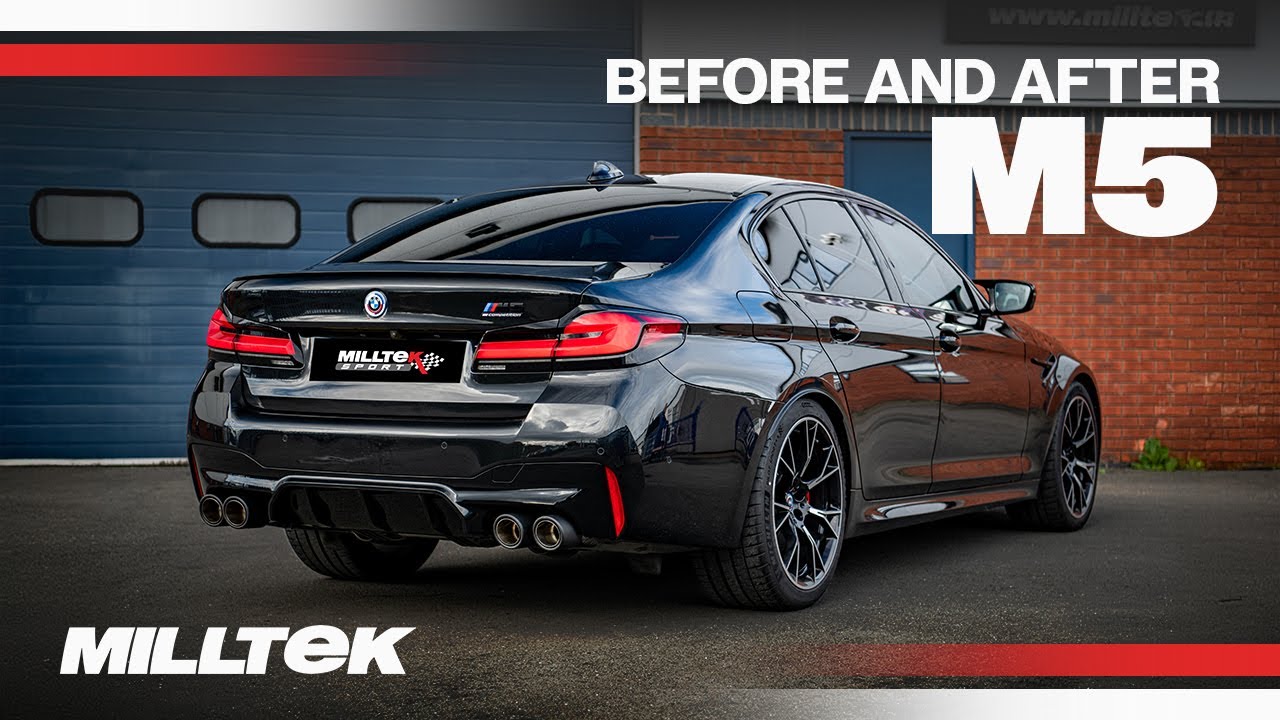 BMW M5 Competition - Milltek Sport