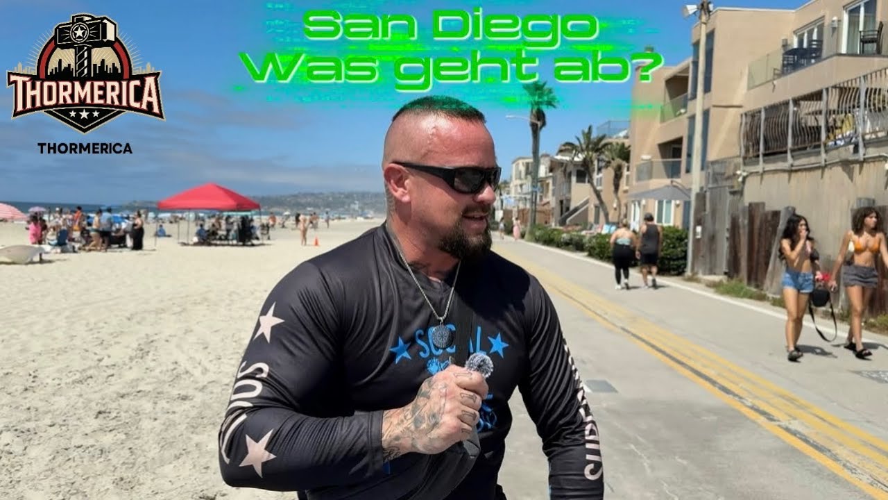 San Diego erster Tag//Supermoto 🏍️ | First Ride, Beach Lifestyle & Party 🌴☀️