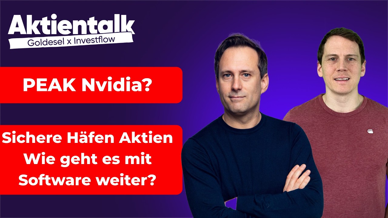 Peak Nvidia? Droht Massenarbeitslosigkeit? Sichere H&auml;fen Aktien im Blick