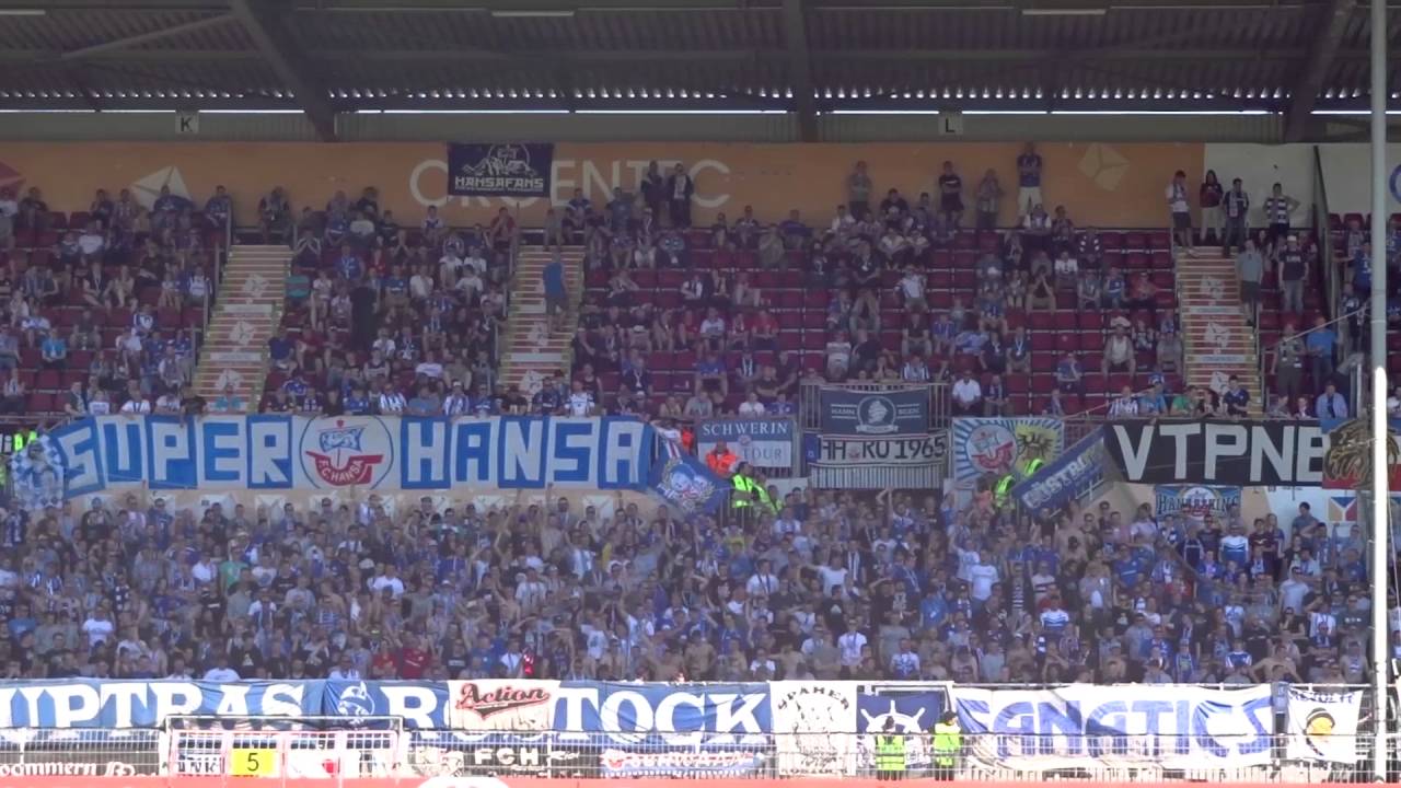 1. FSV Mainz 05 vs. Hansa Rostock (HANSA Fangesänge + Lieder)