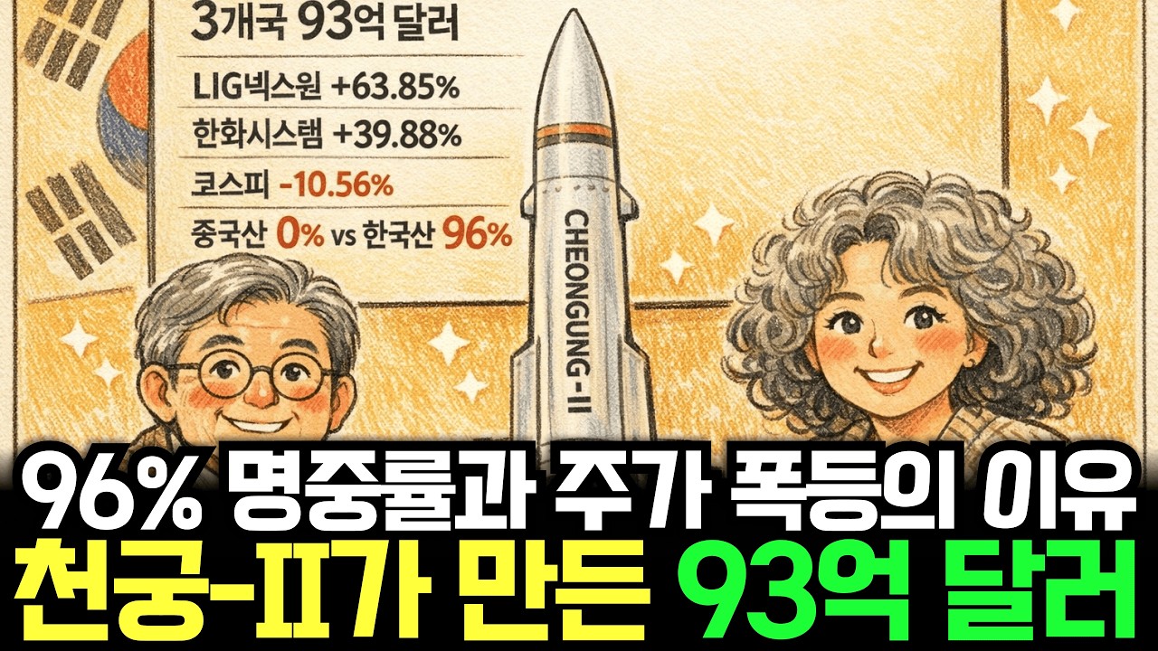 96% 명중률, 패트리엇의 1/3 가격 — 천궁-II가 93억 달러 시장을 연 진짜 이유