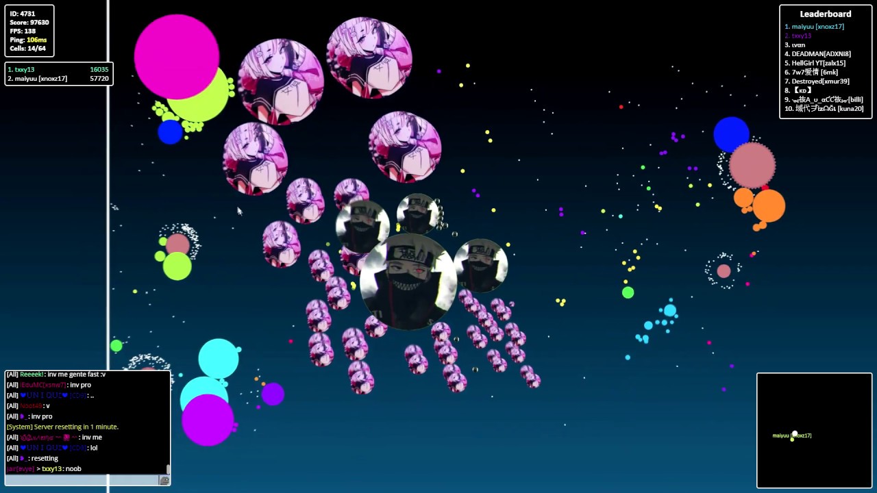 Gota.io // Duo takeover ft. Maiyuu (With raw splitrun) - 100k+