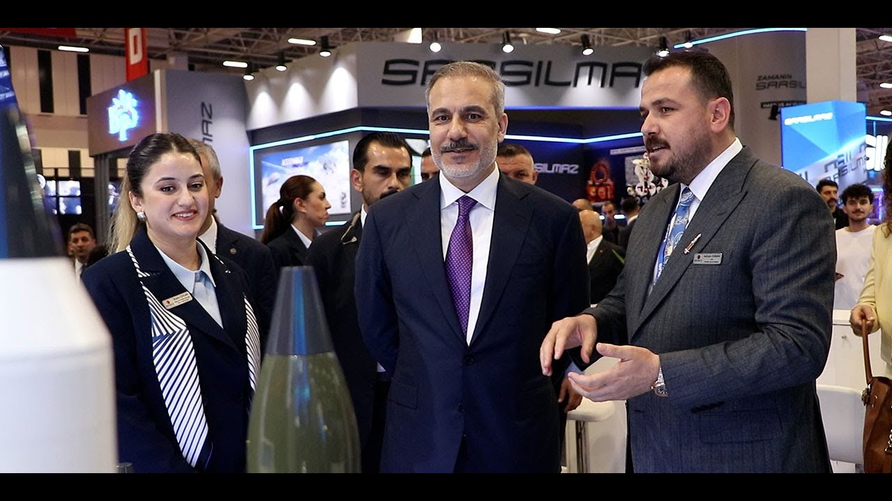 Bakan Fidan’dan Sinerji A.Ş’ye savunma teşekkürü