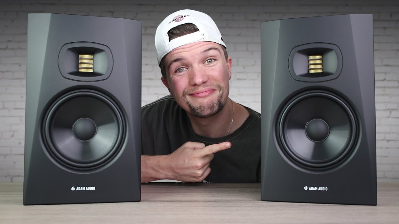 BEST HOME STUDIO MONITORS (Under $500) | ADAM Audio T7V | Unboxing & Review
