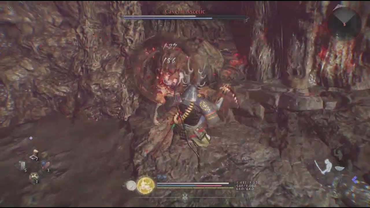 Nioh 3 Cavern Ascetic BOSS FIGHT