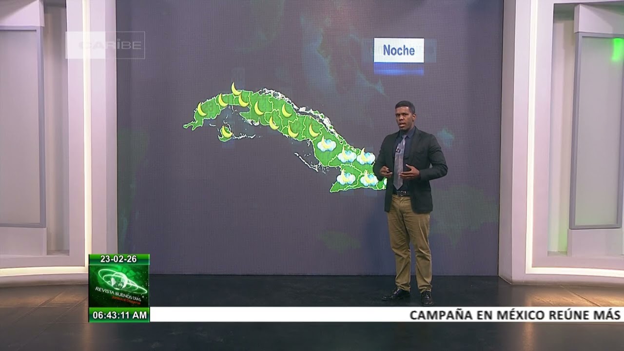 El tiempo en Cuba: día invernal en occidente y centro