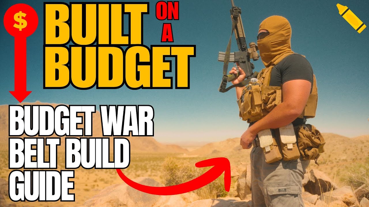 Under $100 War Belt Setup, And It’s Not Trash!