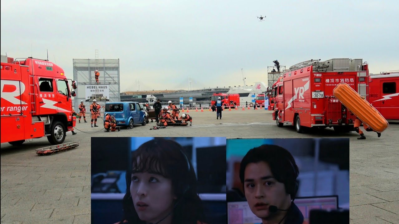 横浜消防出初式2025　月9ドラマ119エマージェンシーコールコラボ出初式限定オリジナル映像【4K】