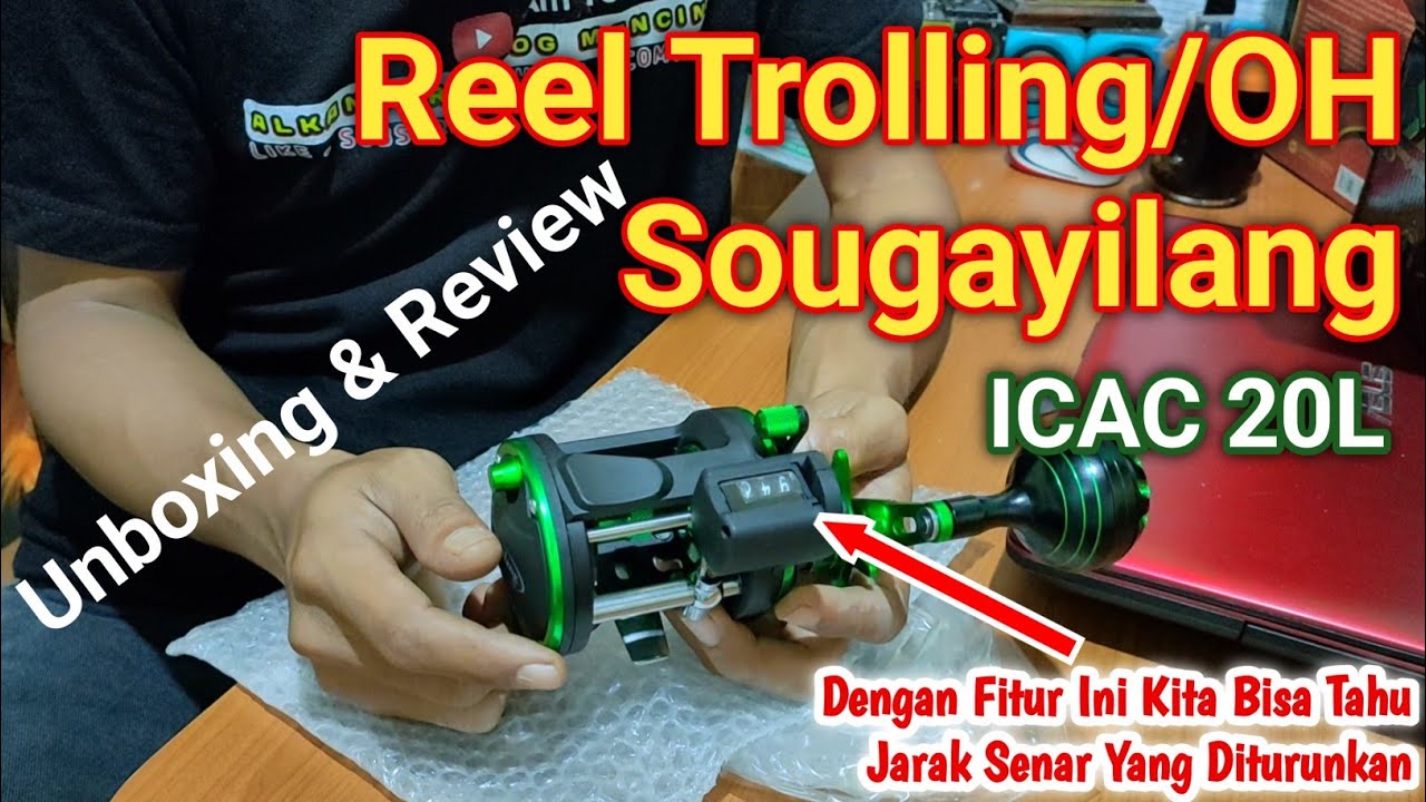 Reel Trolling/OH Sougayilang ICAC 20L | Unboxing & Review