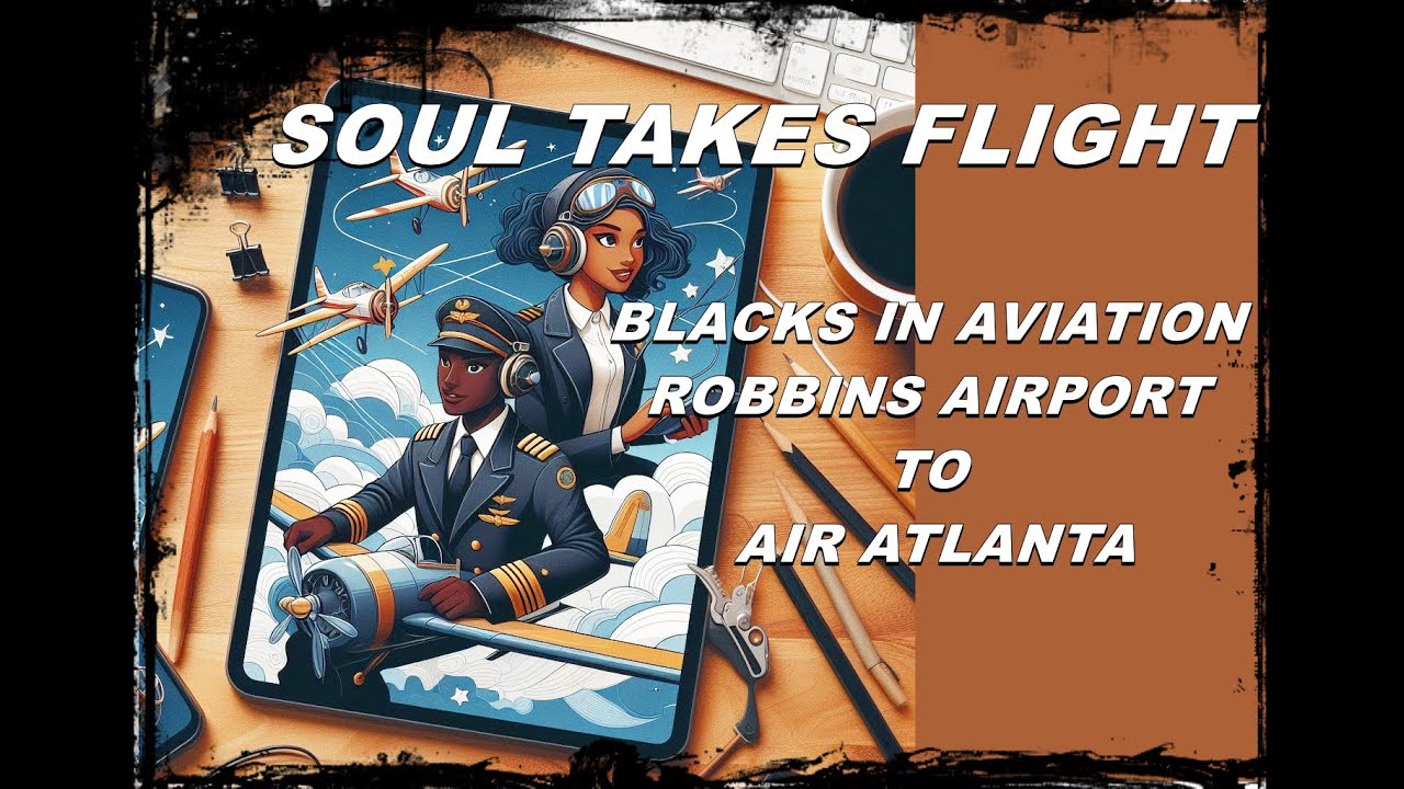 SOUL TAKES FLIGHT - BLACK AVIATION, FROM ROBBINS AIRPORT TO AIR ATLANTA