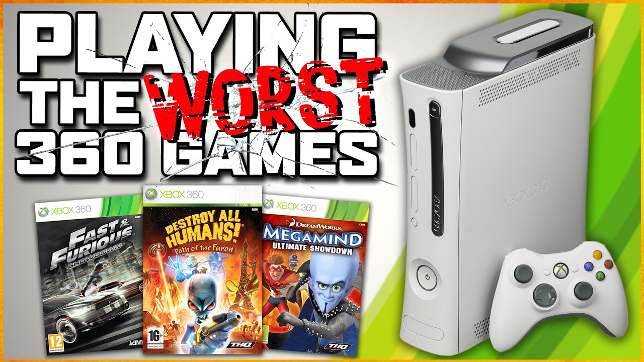Playing The WORST XBOX 360 GAMES OF ALL TIME!