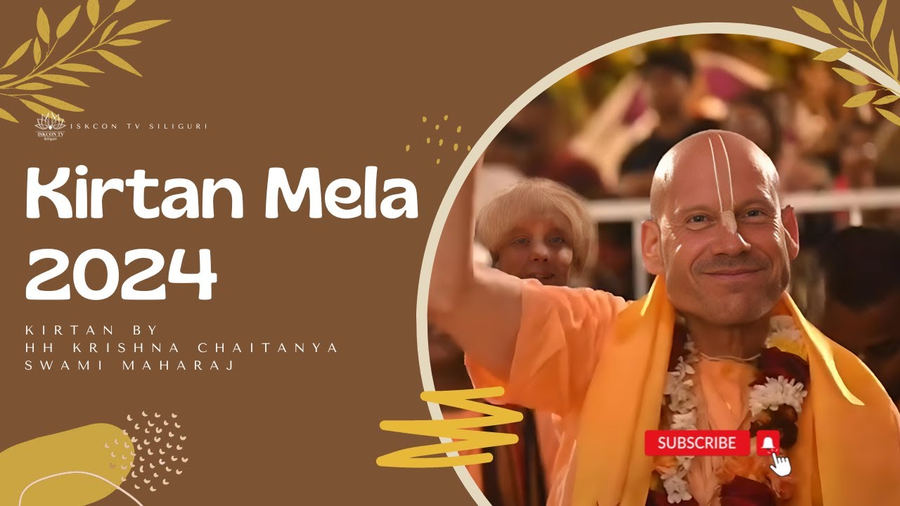 H.H Krishna Chaitanya Swami Maharaj Kirtan || Day-3 || ISKCON Siliguri || Kirtan Mela 2024
