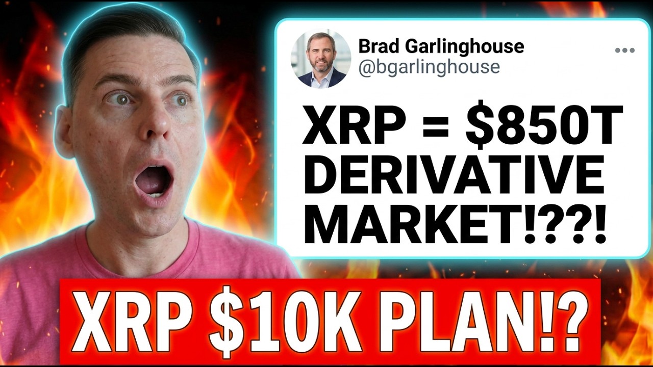 XRP ЗАХВАТИЛ РЫНОК ДЕРИВАТИВОВ НА $850 ТРИЛЛИОНОВ!!!