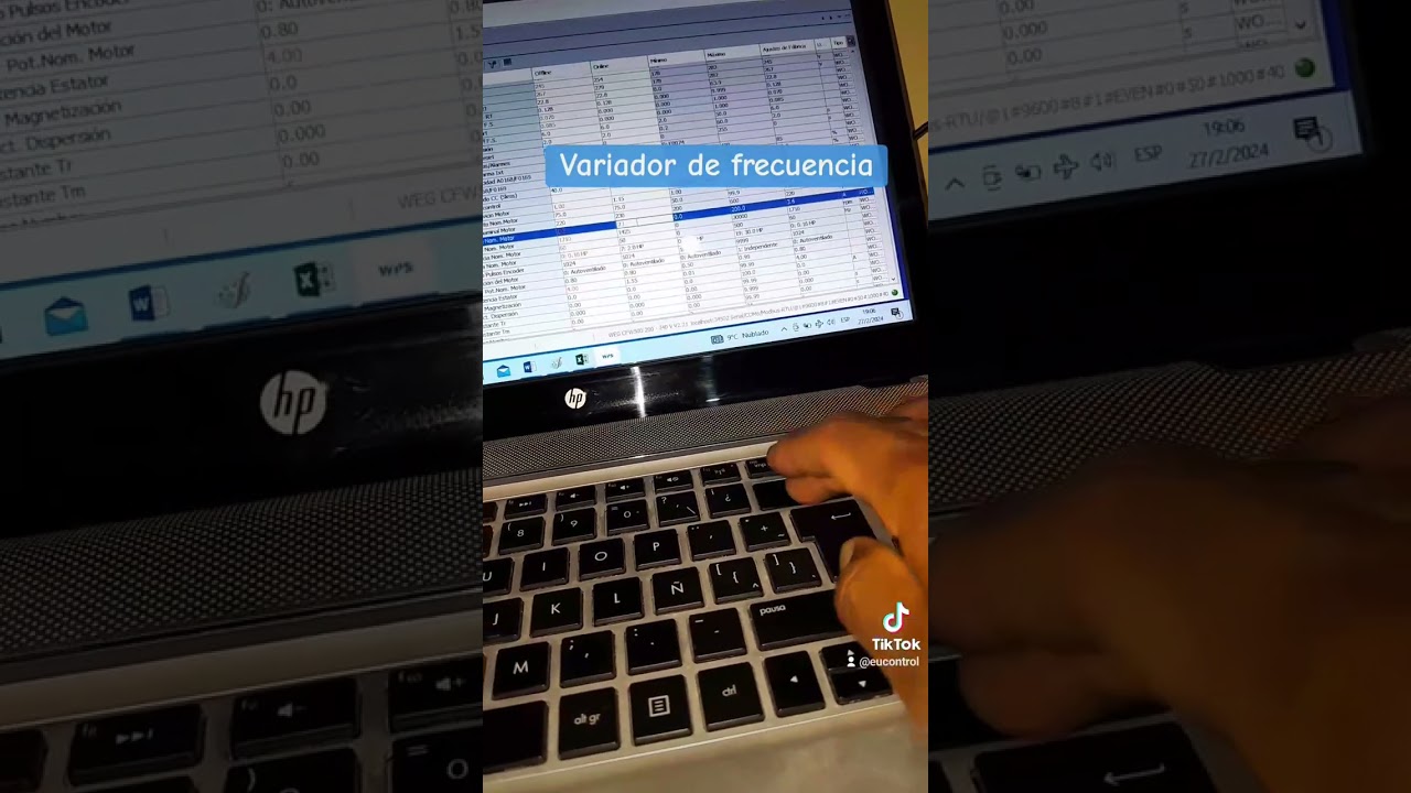 Parámetros de comunicación WPS M